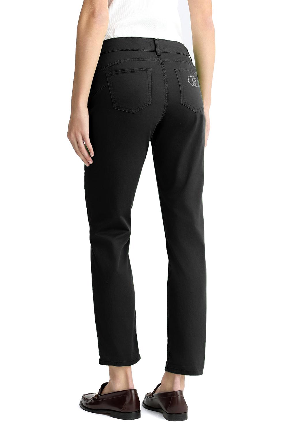  Liu Jo Pantaloni Skinny Cropped Nero Woman - 3