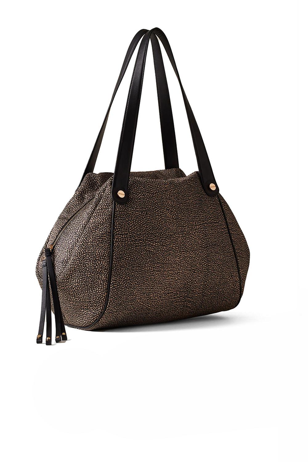  Borbonese Bauletto Marie Large Op Natural Woman - 4