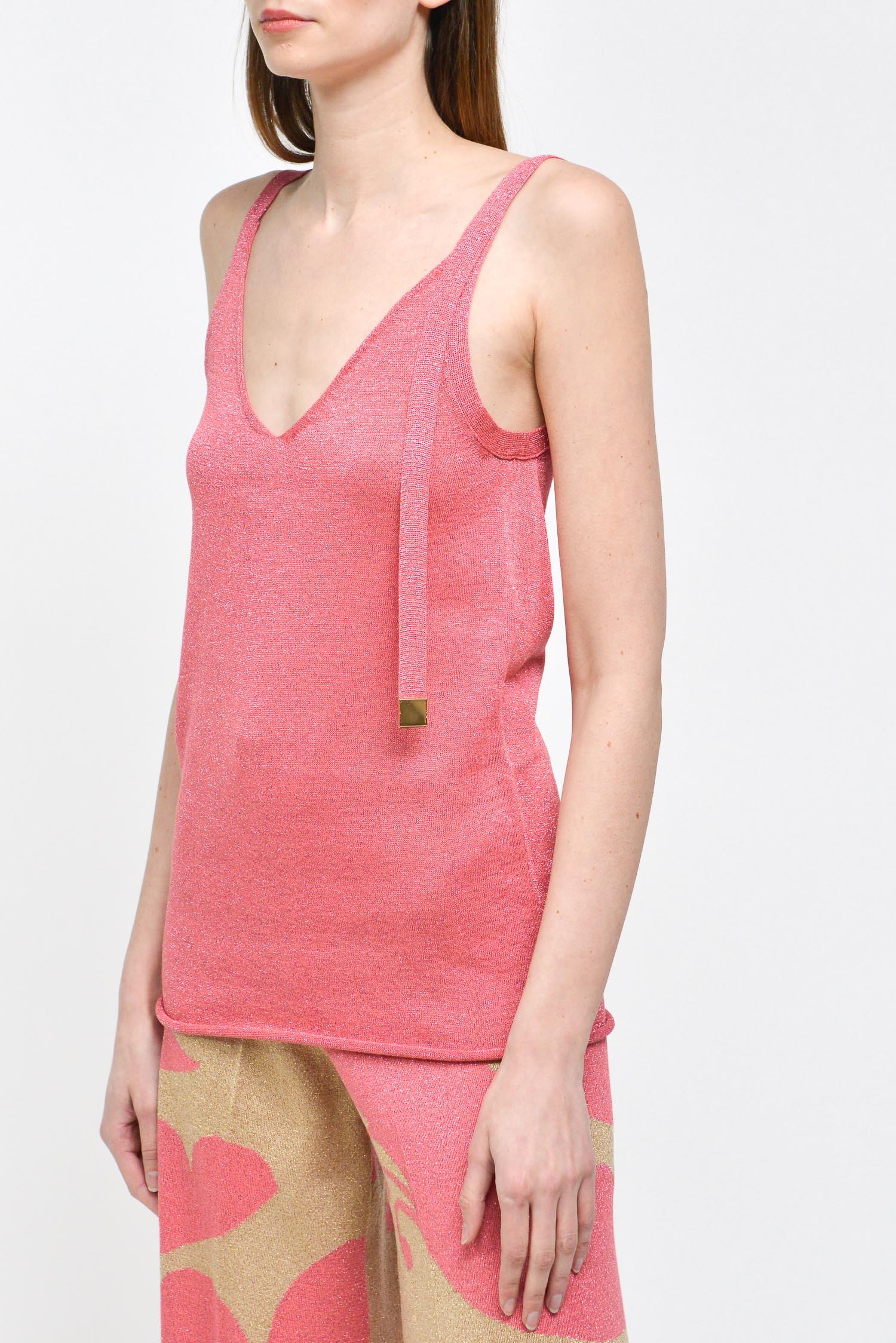 Circus Hotel Top Lurex: Canotta Lurex Unita