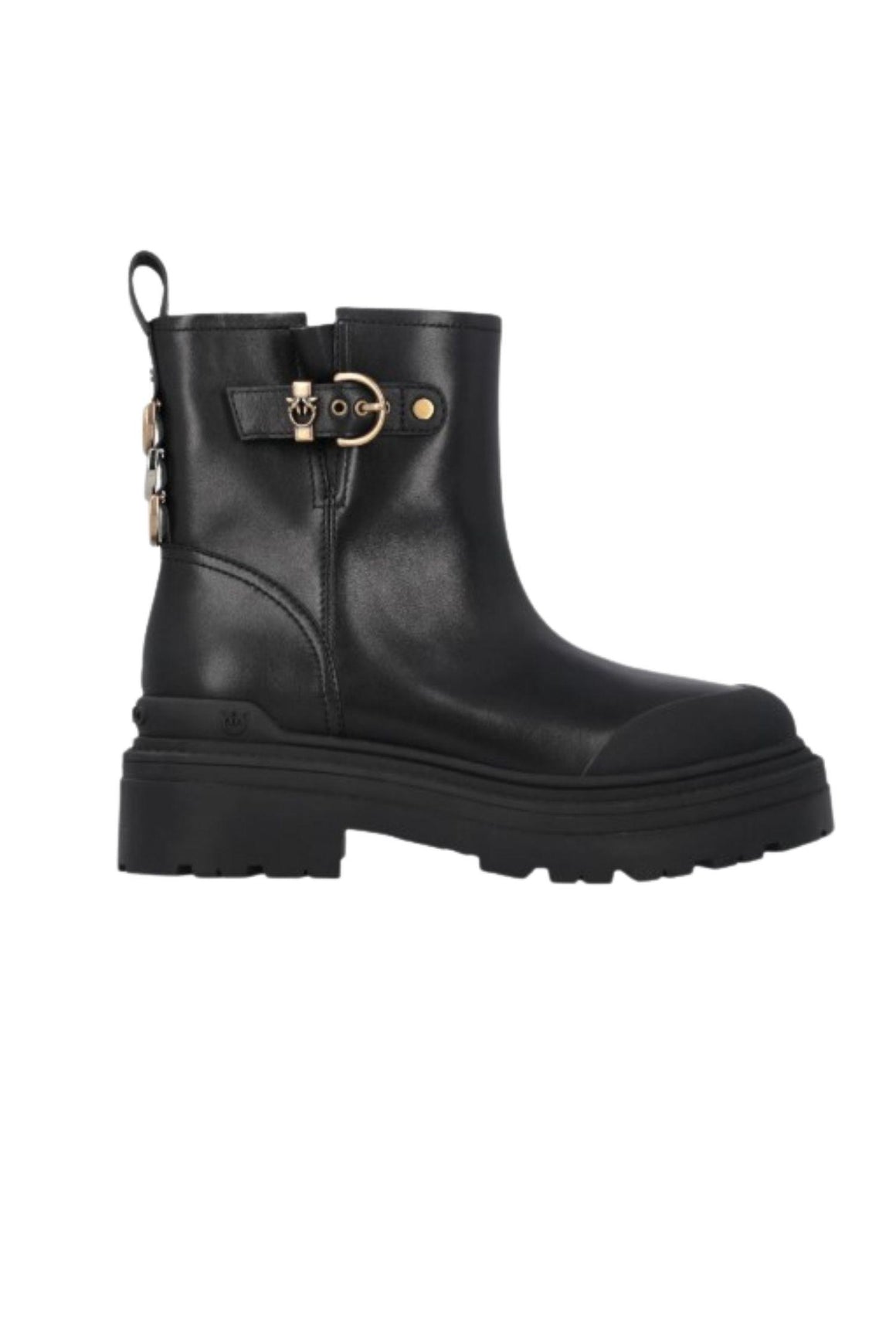  Pinko Stivaletto Love Birds Colore Nero Woman - 1