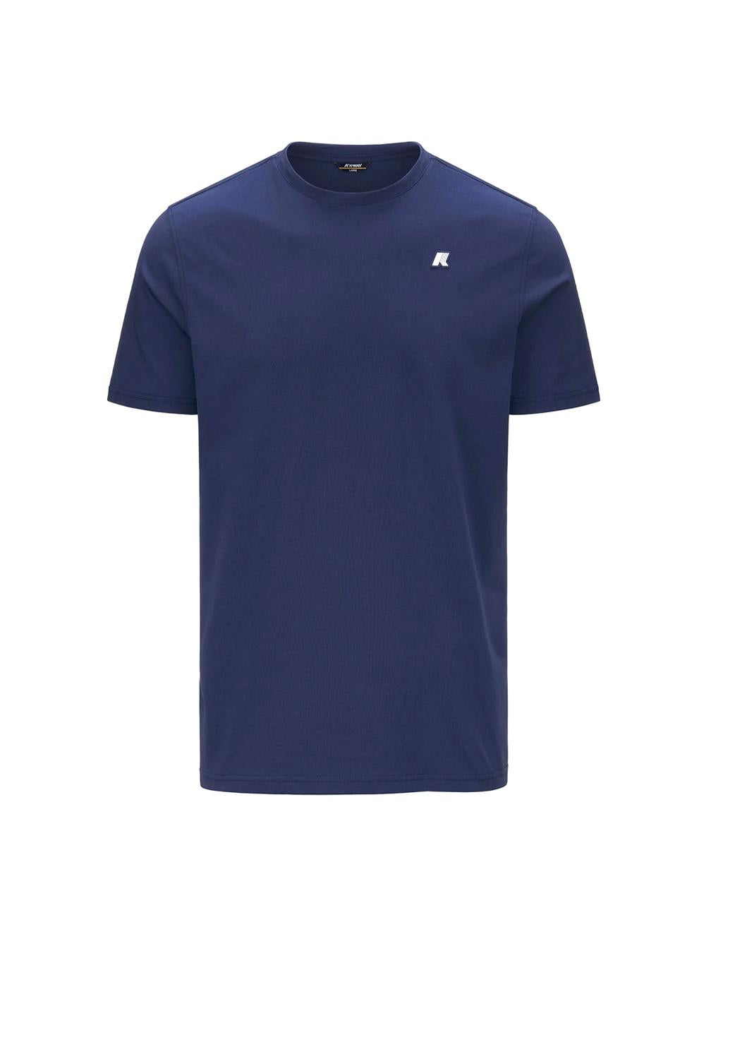  K-way T-shirt Odom Blue Uomo - 1