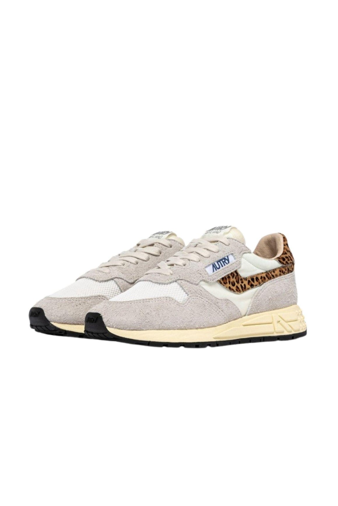  Autry Sneakers Reelwindbianco E Leopard Woman - 2
