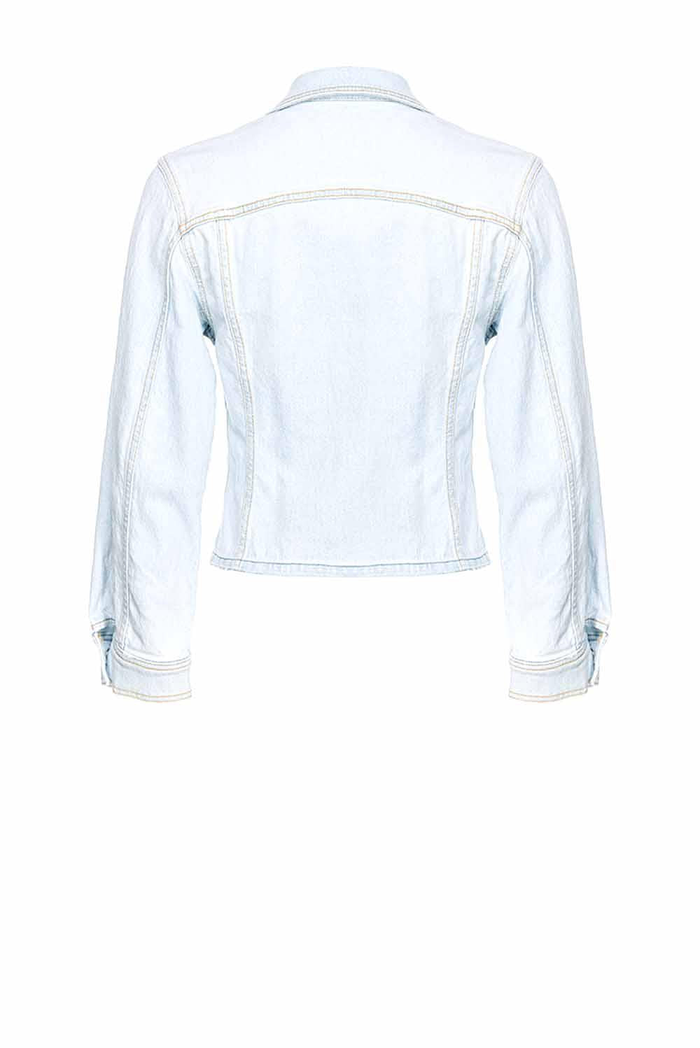  Pinko Giubbino In Denim Bleach Woman - 2