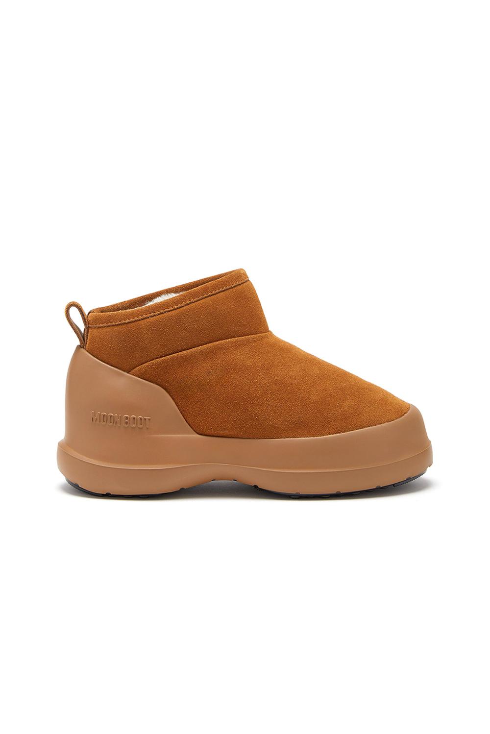  Moon Boot Luna In Camoscio Cognac Woman - 1