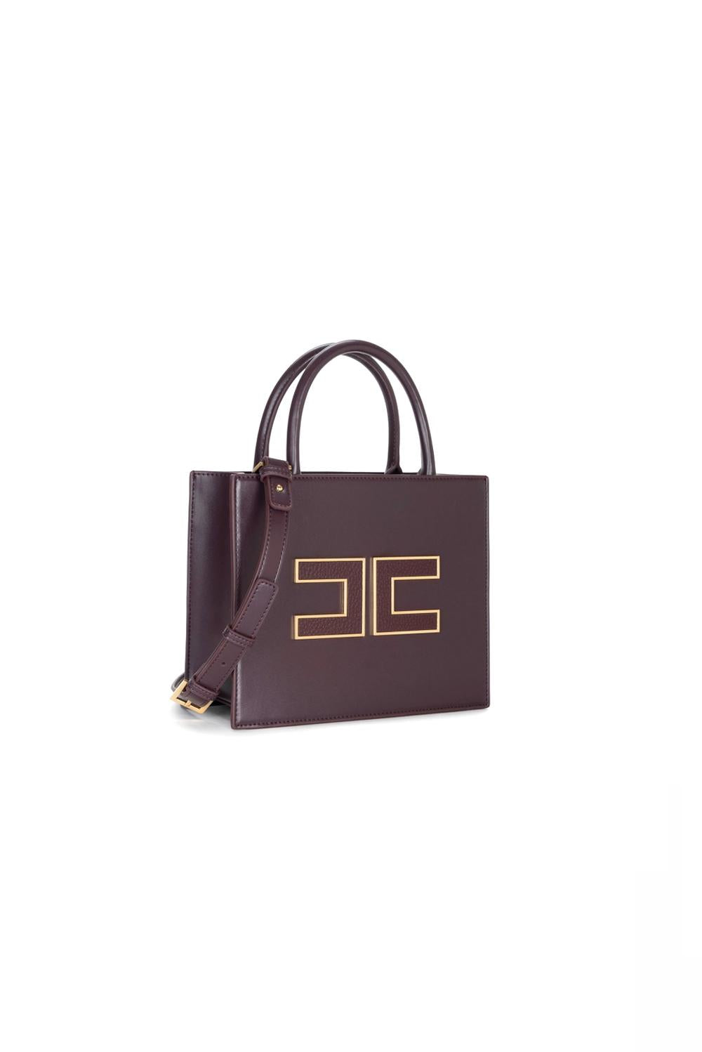  Elisabetta Franchi Tote Small Merlot Woman - 2
