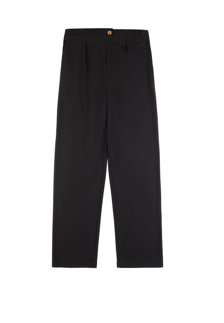  Fay Pantaloni In Jersey Woman Nero
