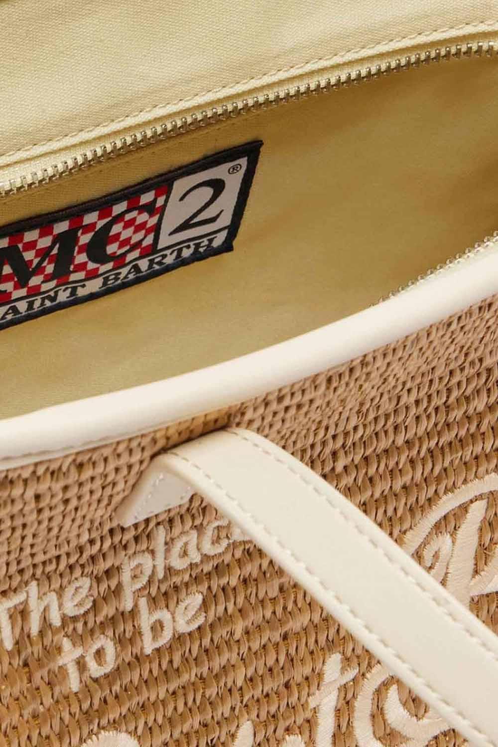  Mc2 Saint Barth Borsa Vivian Straw Mid Woman - 3