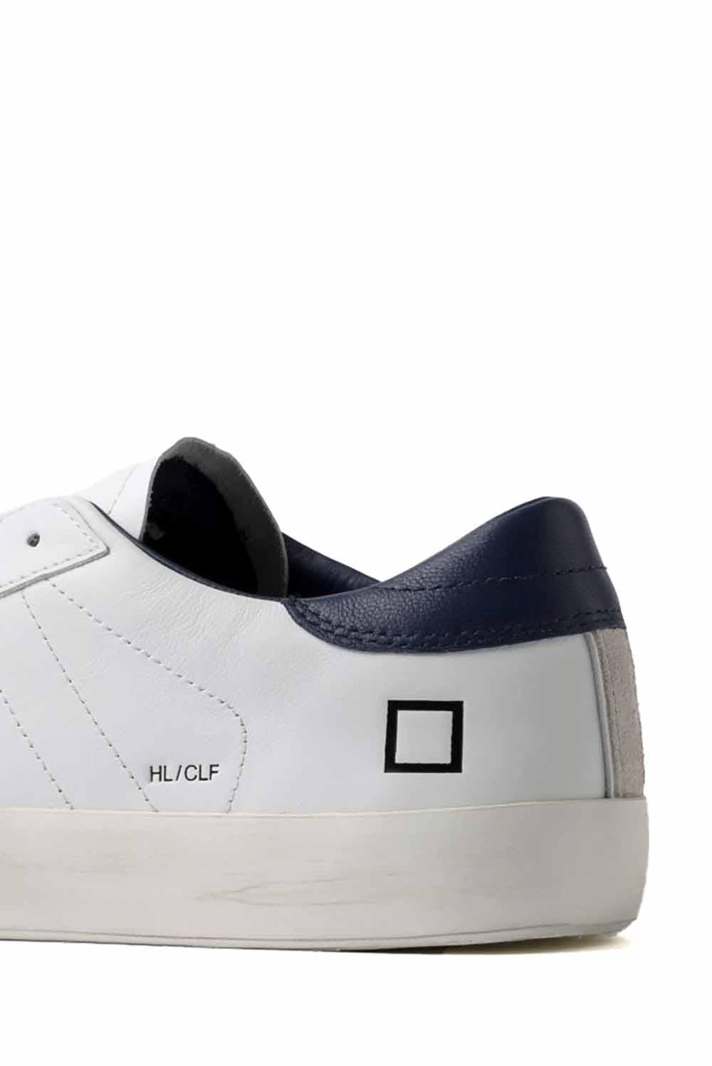  Date D.a.t.e. Sneakers Hill Low White Blue Uomo - 3