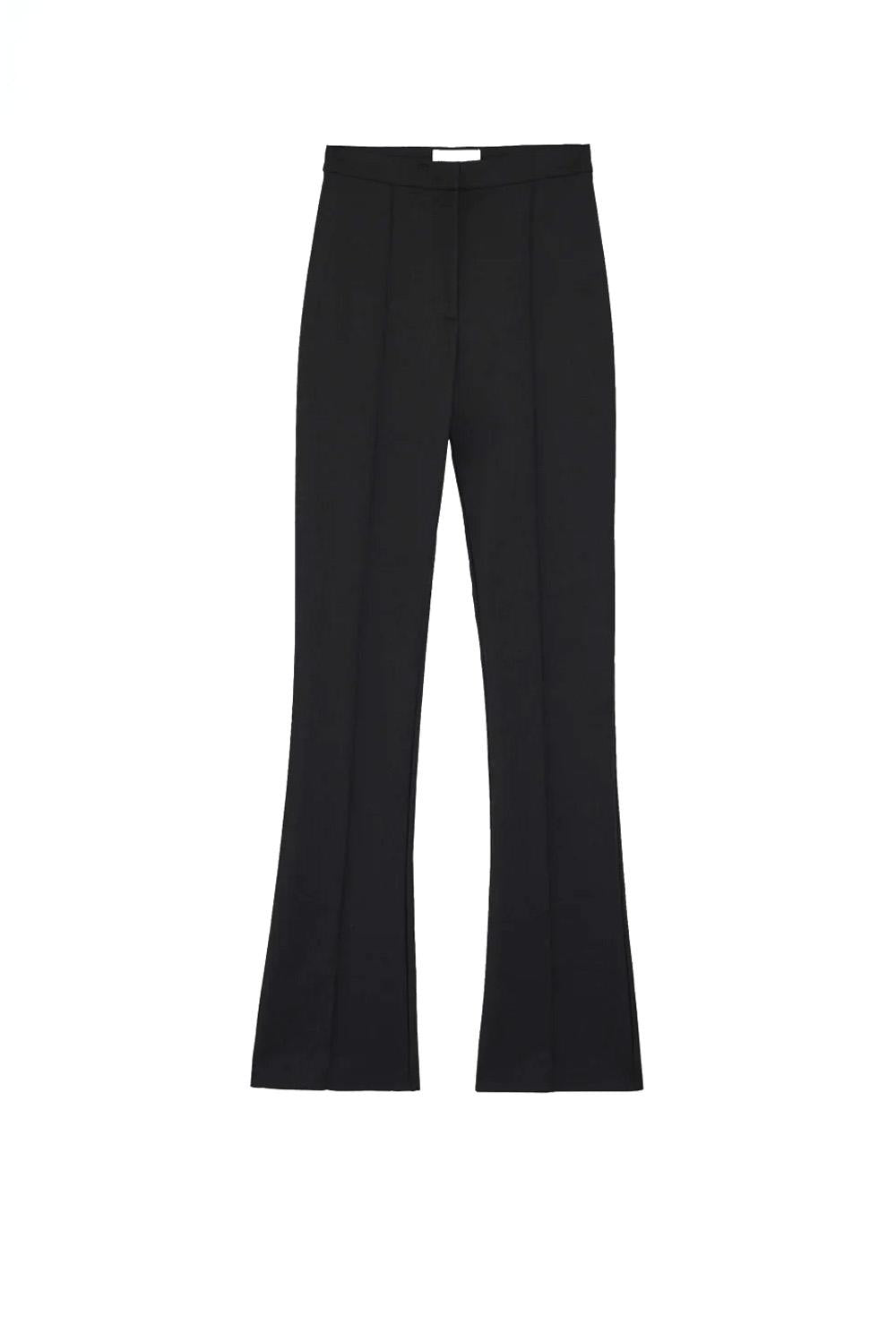  Patrizia Pepe Slim Flare Trousers Nero Woman - 1
