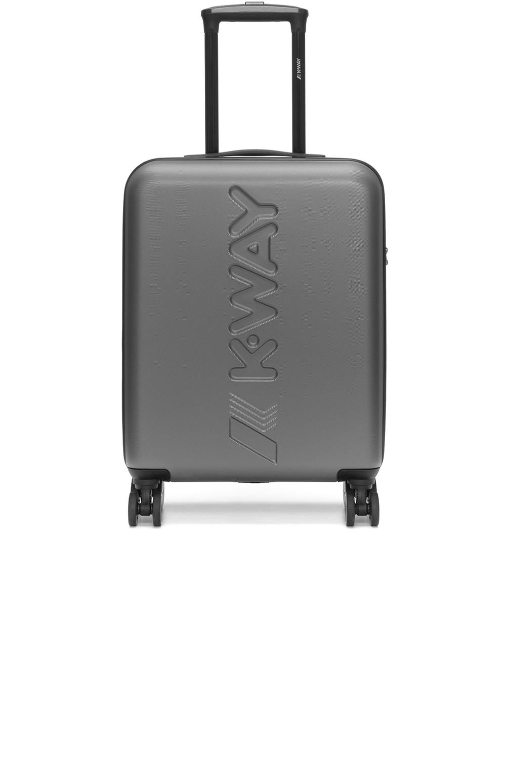 K-way Cabin Trolley Small Metallic Grey Woman - 1