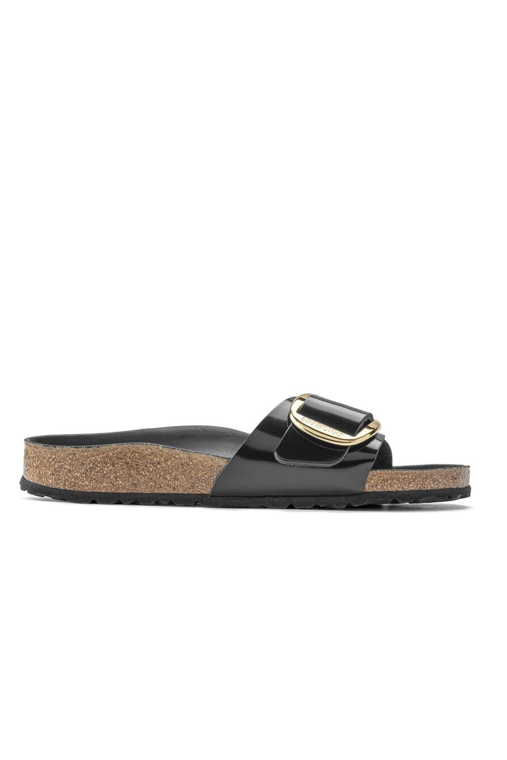  Birkenstock Madrid Big Buckle Shine Black Woman - 1