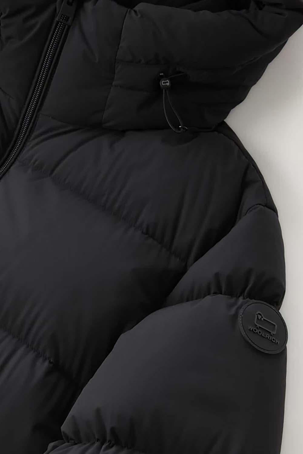  Woolrich Sierra Supreme Down Jacket Black Uomo - 4