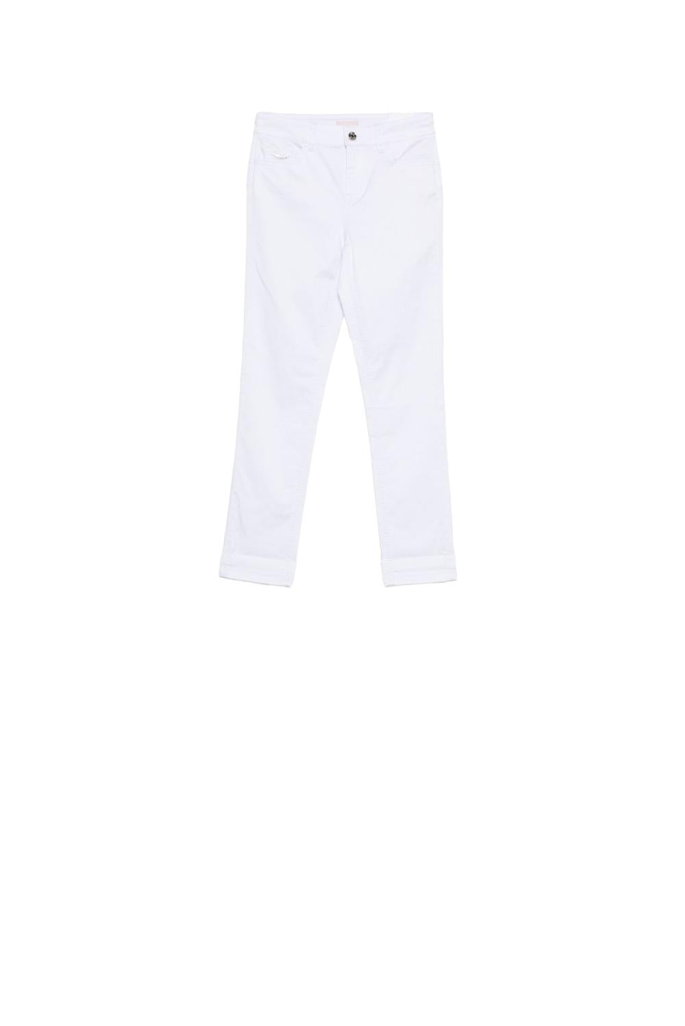  Liu Jo Pantaloni Skinny Bianco Ottico Woman - 1