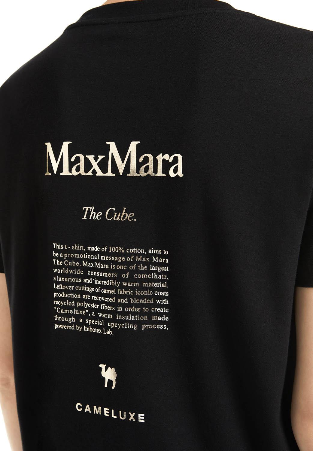  Max Mara T-shirt Quieto Black Woman - 5