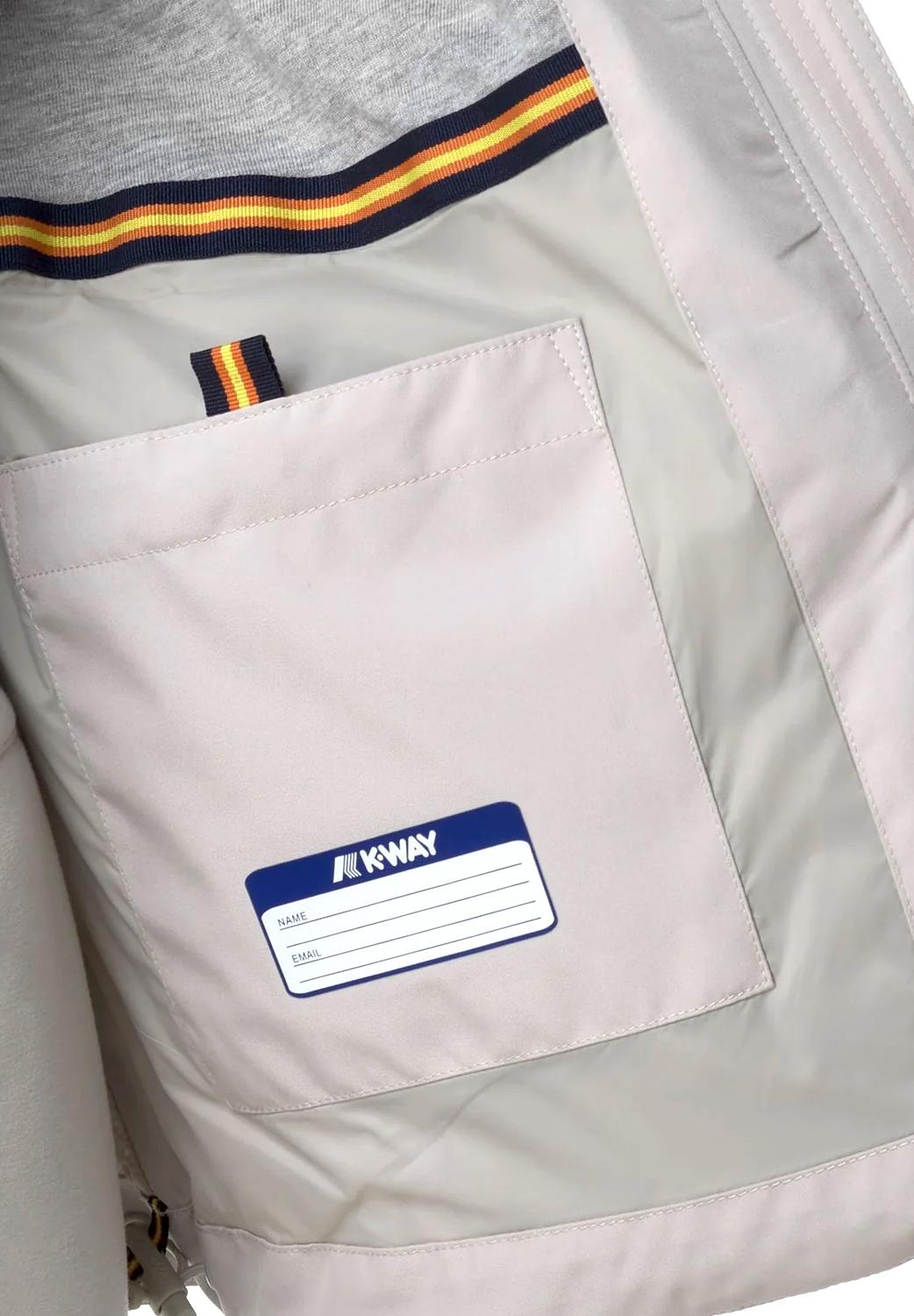  K-way Giacca Marguerite Beige Woman - 4