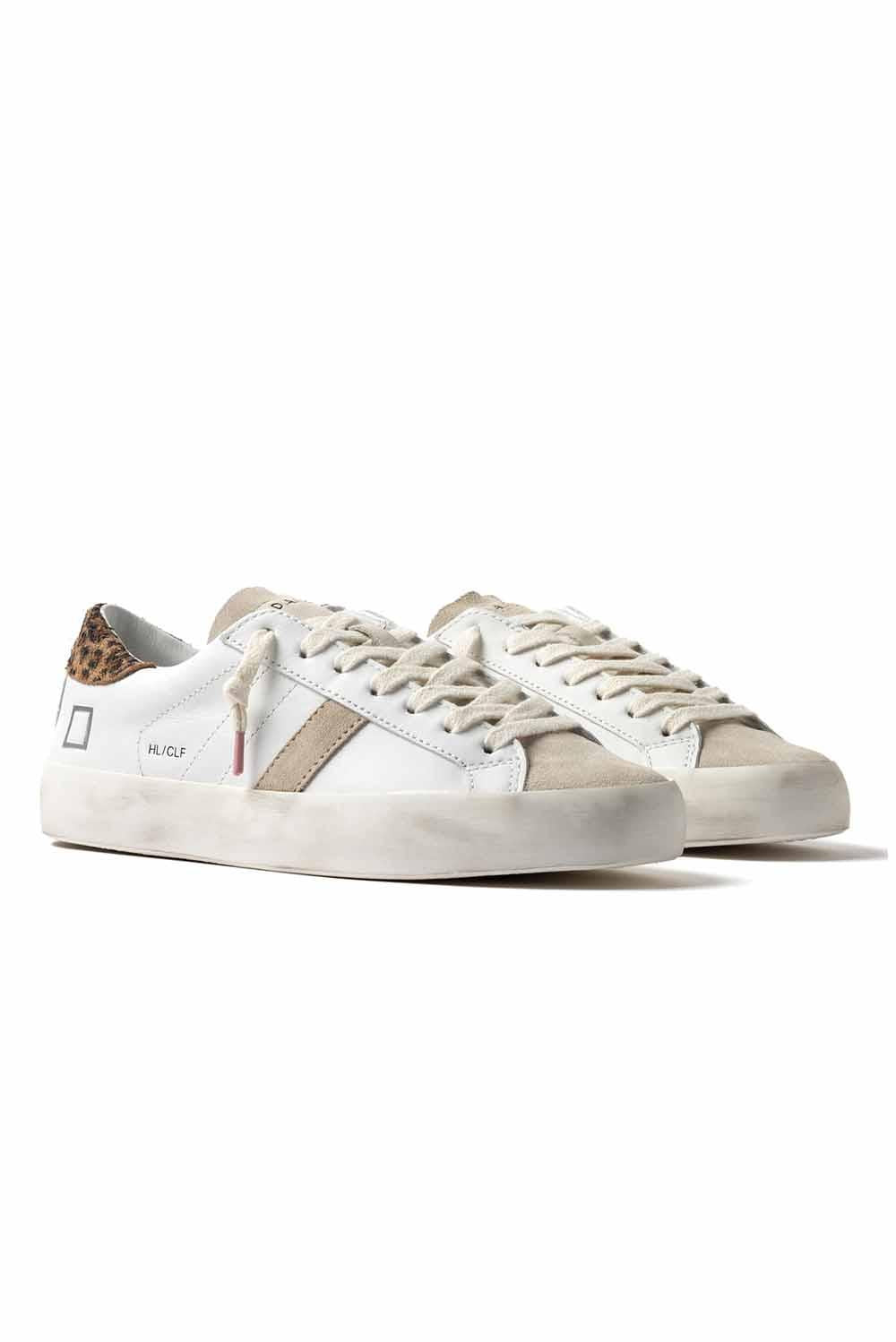  Date D.a.t.e. Sneakers Hill Low Leopard White Leopard Woman - 2