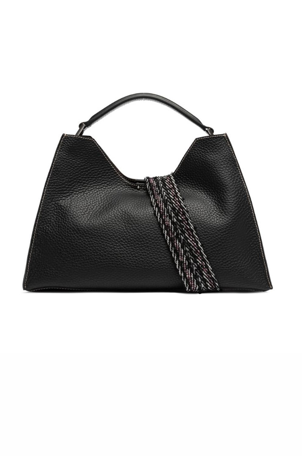  Gianni Chiarini Borsa Aurora Large Nero Castoro Woman - 1