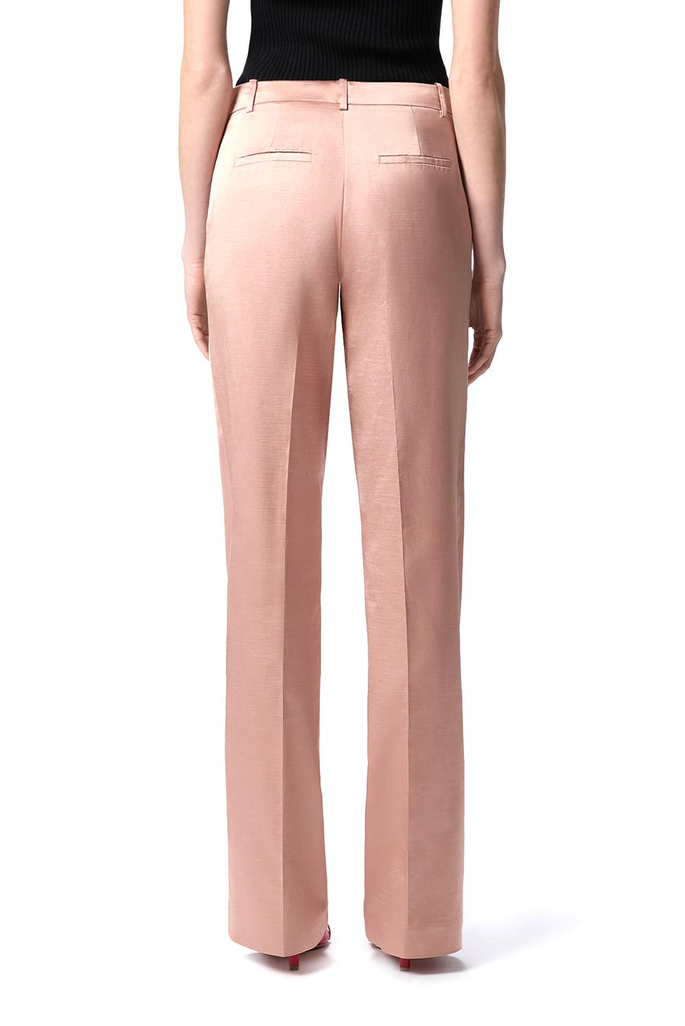  Pinko Pantaloni In Raso Rosa Nuvola Woman - 3