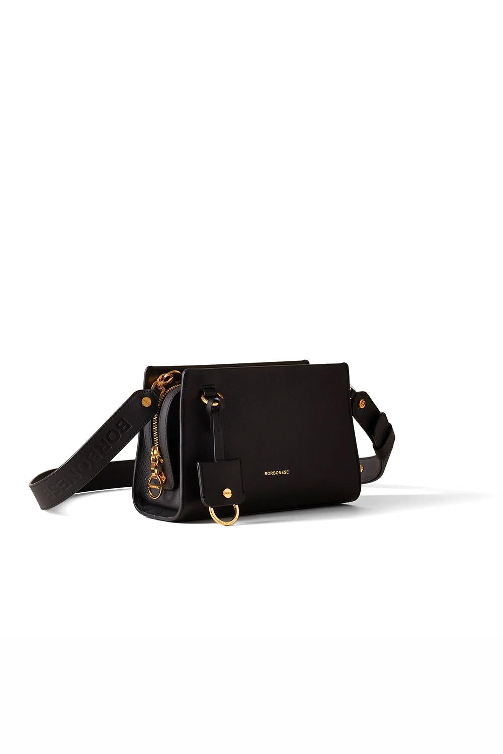  Borbonese Tracolla Déjeuner Nero Woman - 2