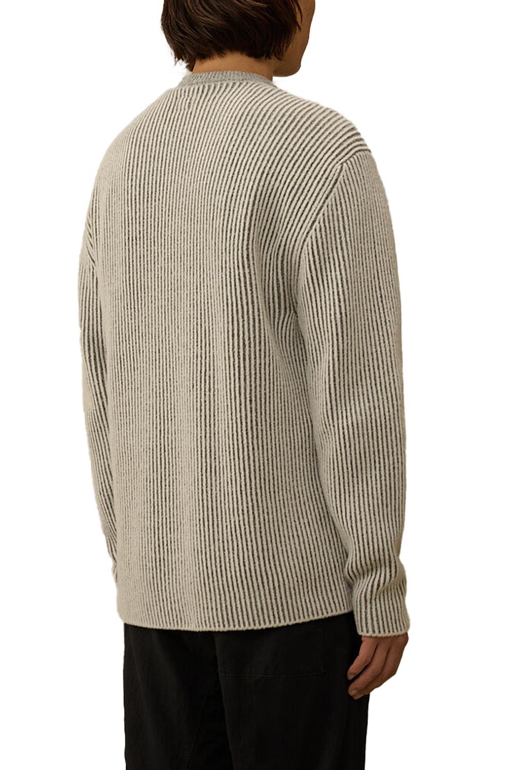  Cp Company Maglione Girocollo Gunmetal Uomo - 3