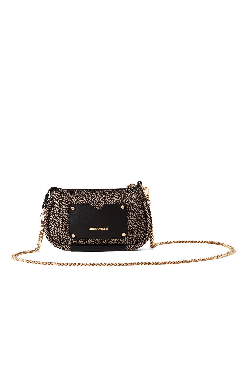  Borbonese Cahier Tracolla Mini Op Natural Woman - 3