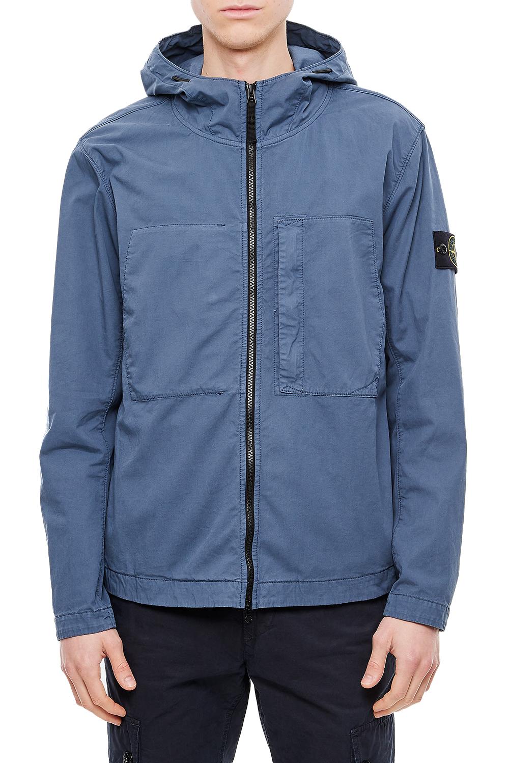 Supima Stone Island Giacca Con Cappuccio Stone Island Giubbotto