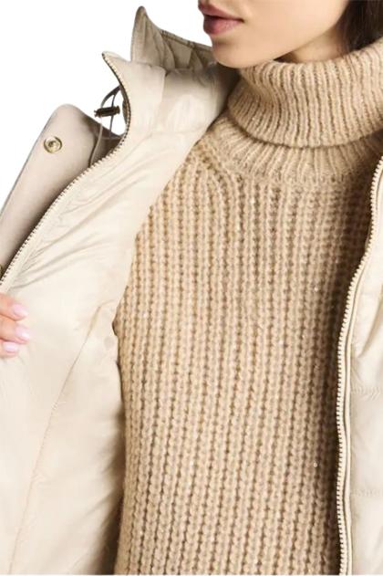  Fay Toggle Coat In Panno Di Lana Mélange Woman - 5