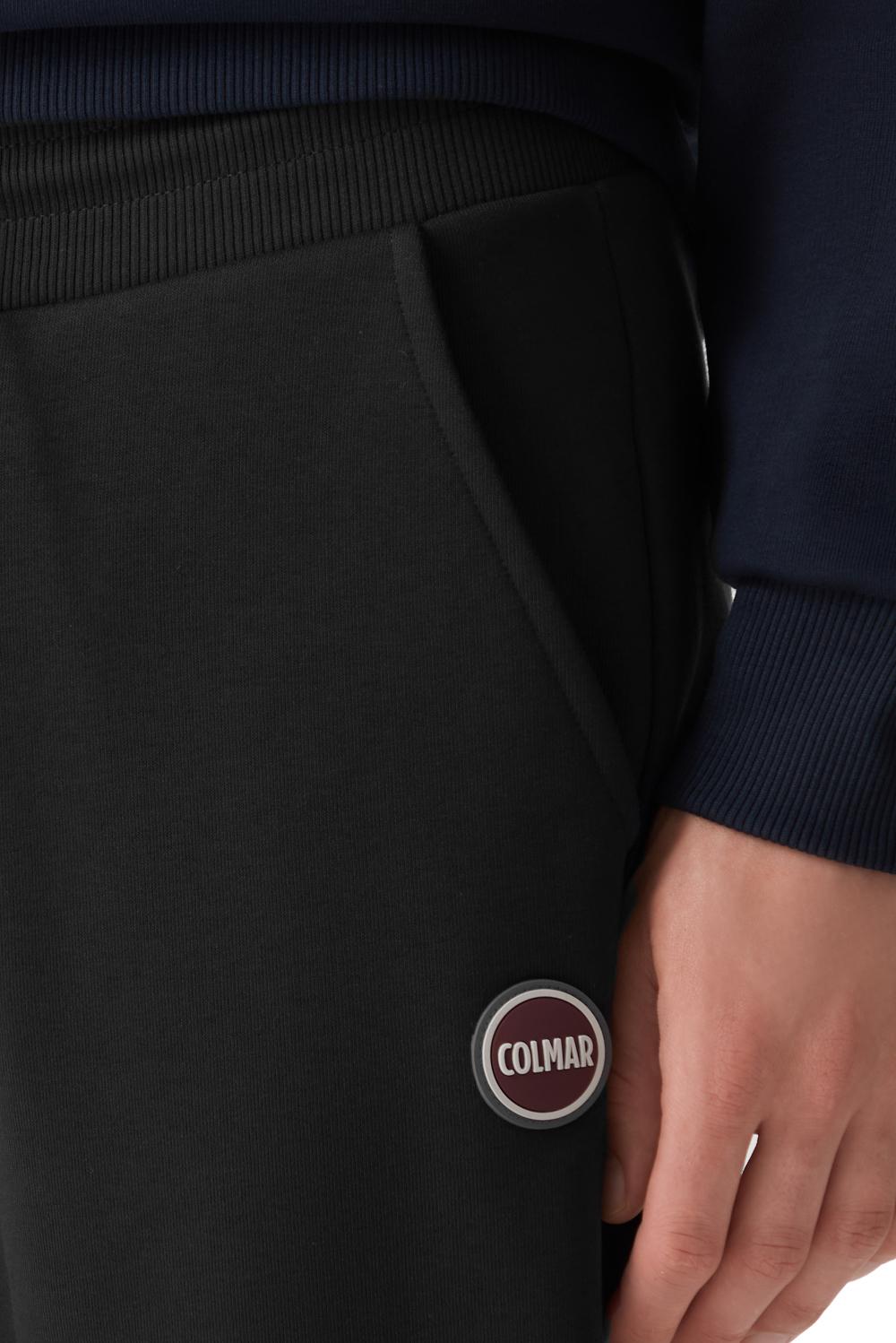  Colmar Pantaloni Sportivi In Felpa Black Uomo - 4