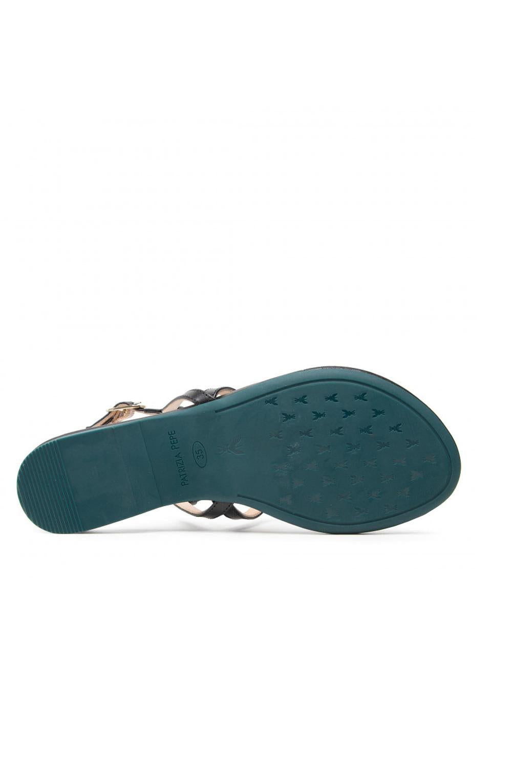  Patrizia Pepe Flat Sandal Nero Woman - 4