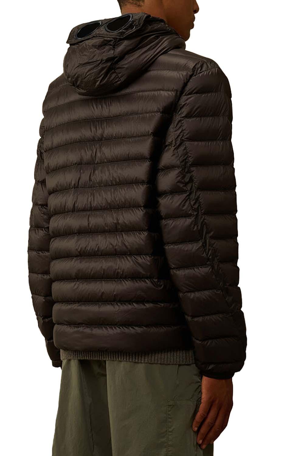  Cp Company Giacca Goggle Down Jacket Black Uomo - 3