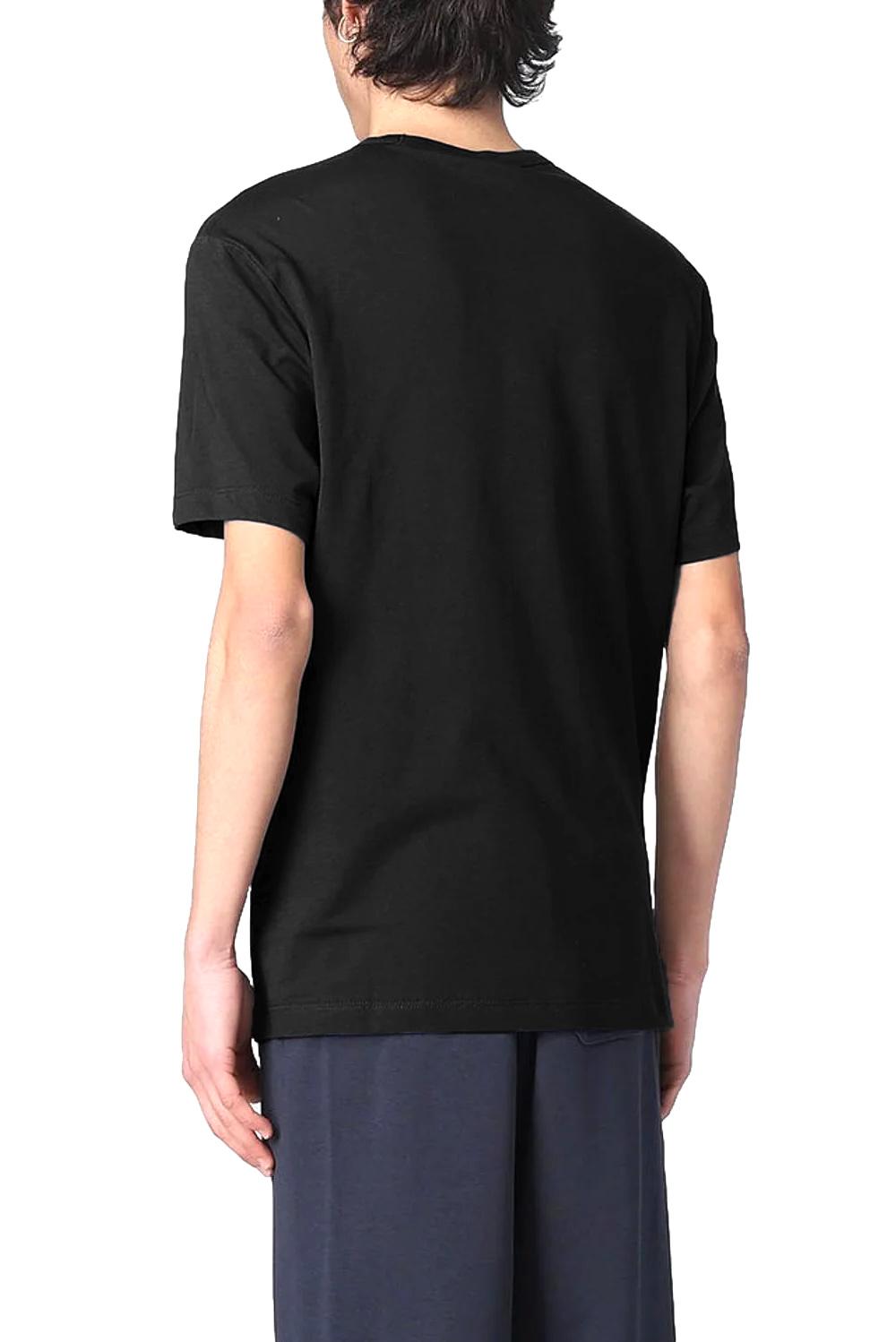  Blauer T-shirt Logo Black Uomo - 3