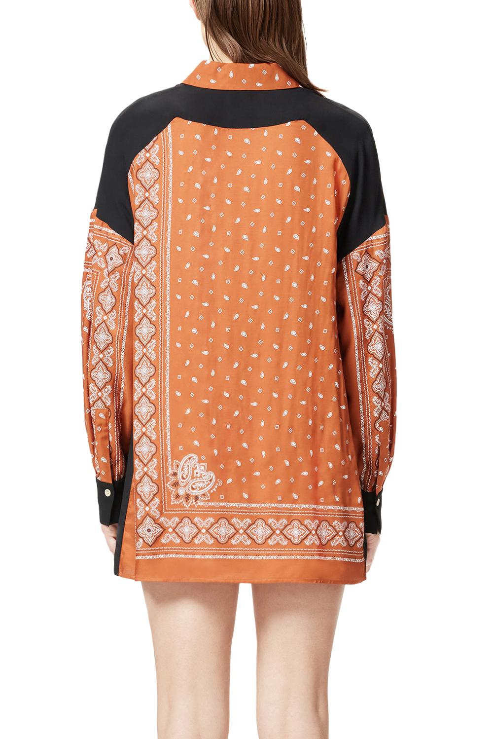  Pinko Camicia Asimmetrica Bruciato Woman - 4