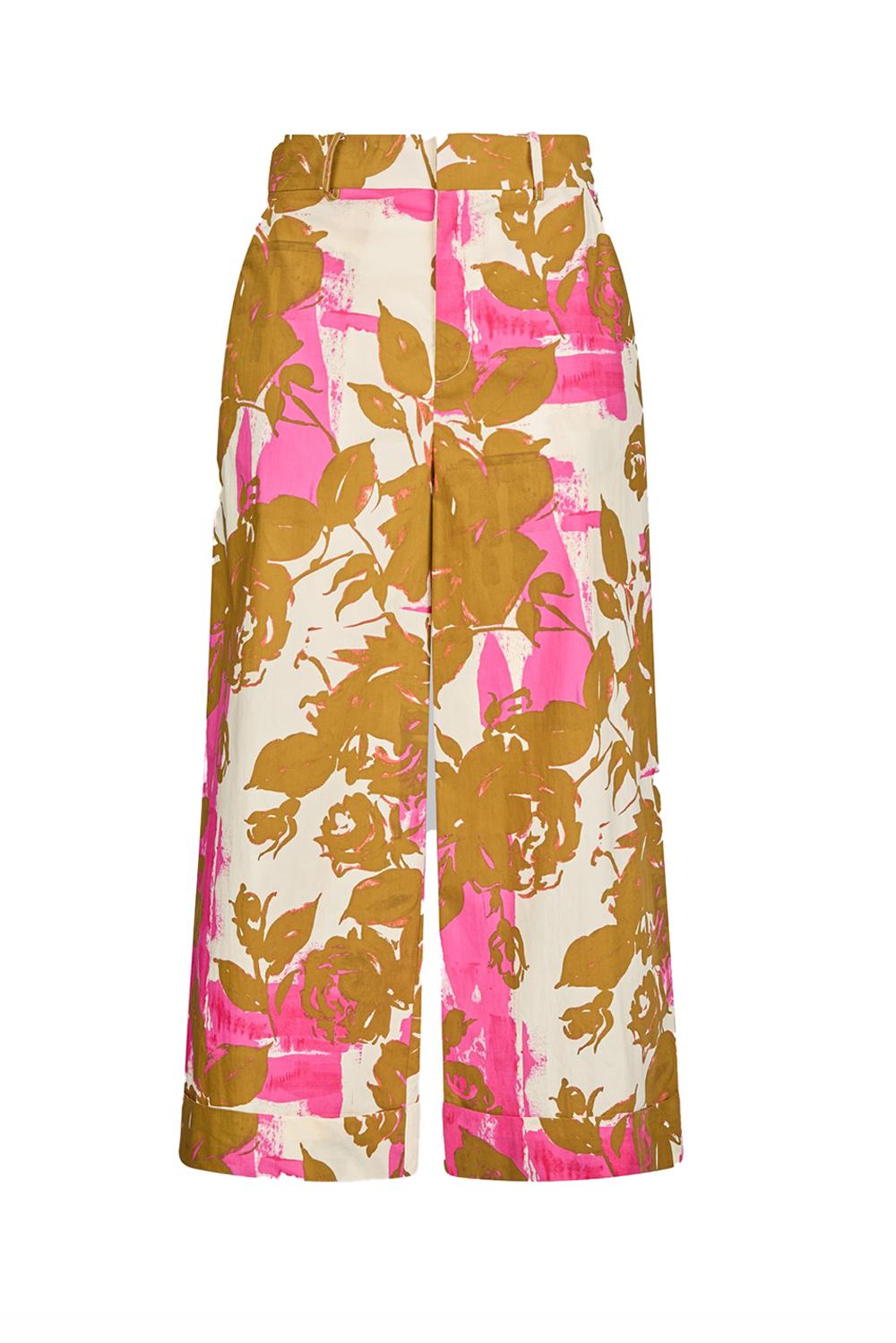  Liu Jo Pantaloni A Palazzo Pink Woman - 1