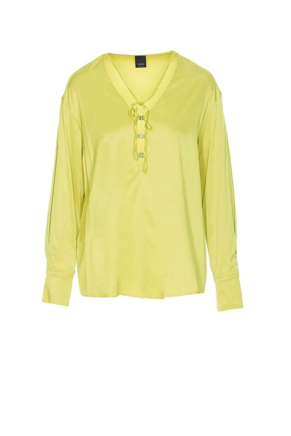  Pinko Blusa Fuoco Verde Woman - 1