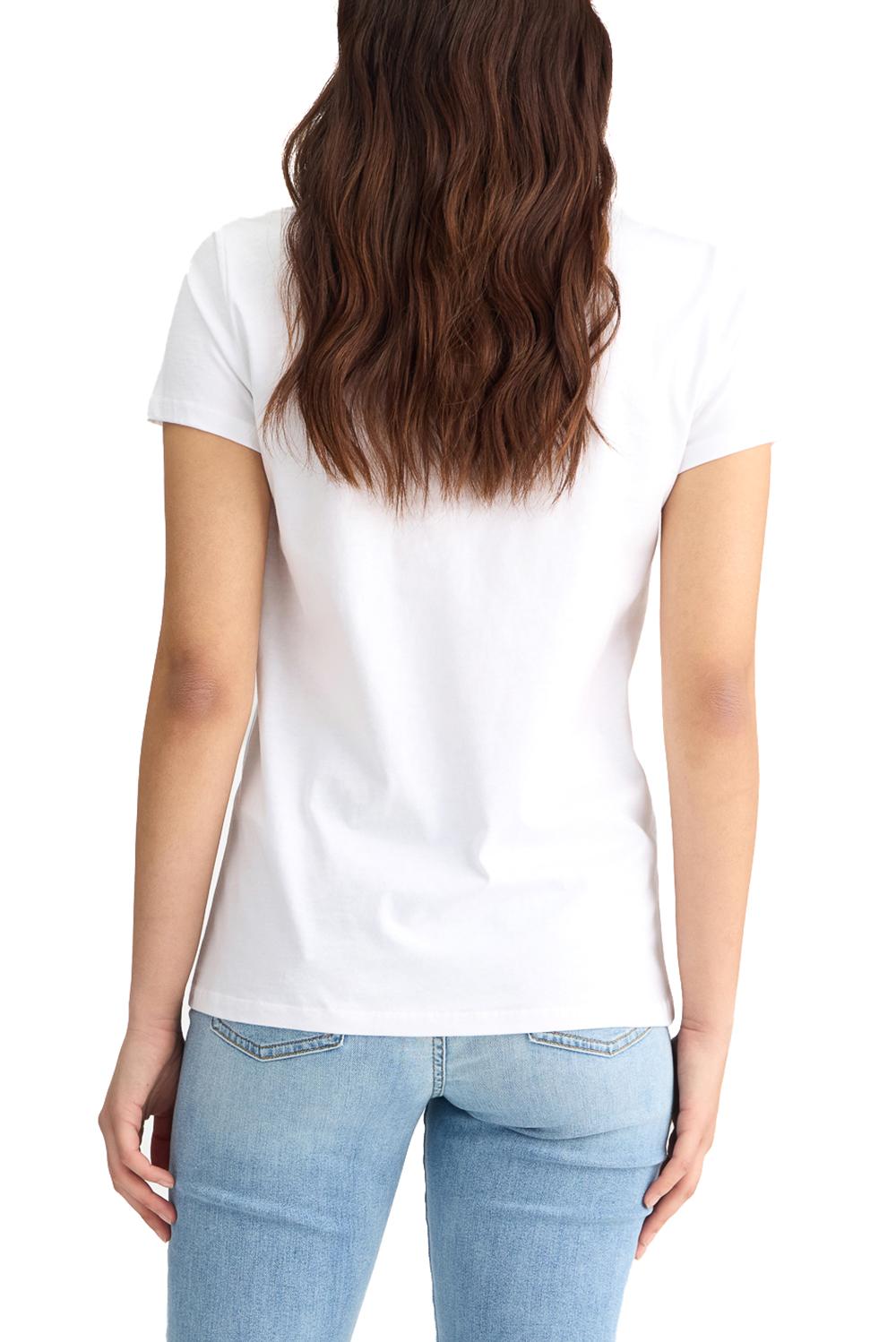  Liu Jo T-shirt Con Stampa Bianco Woman - 3