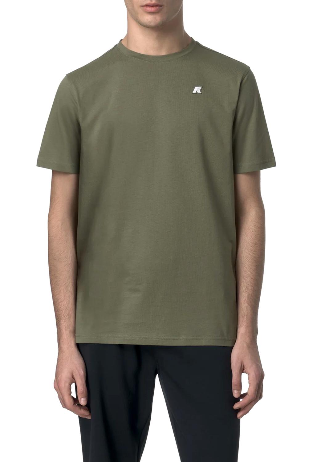  K-way T-shirt Odom Green Lichen Uomo - 2
