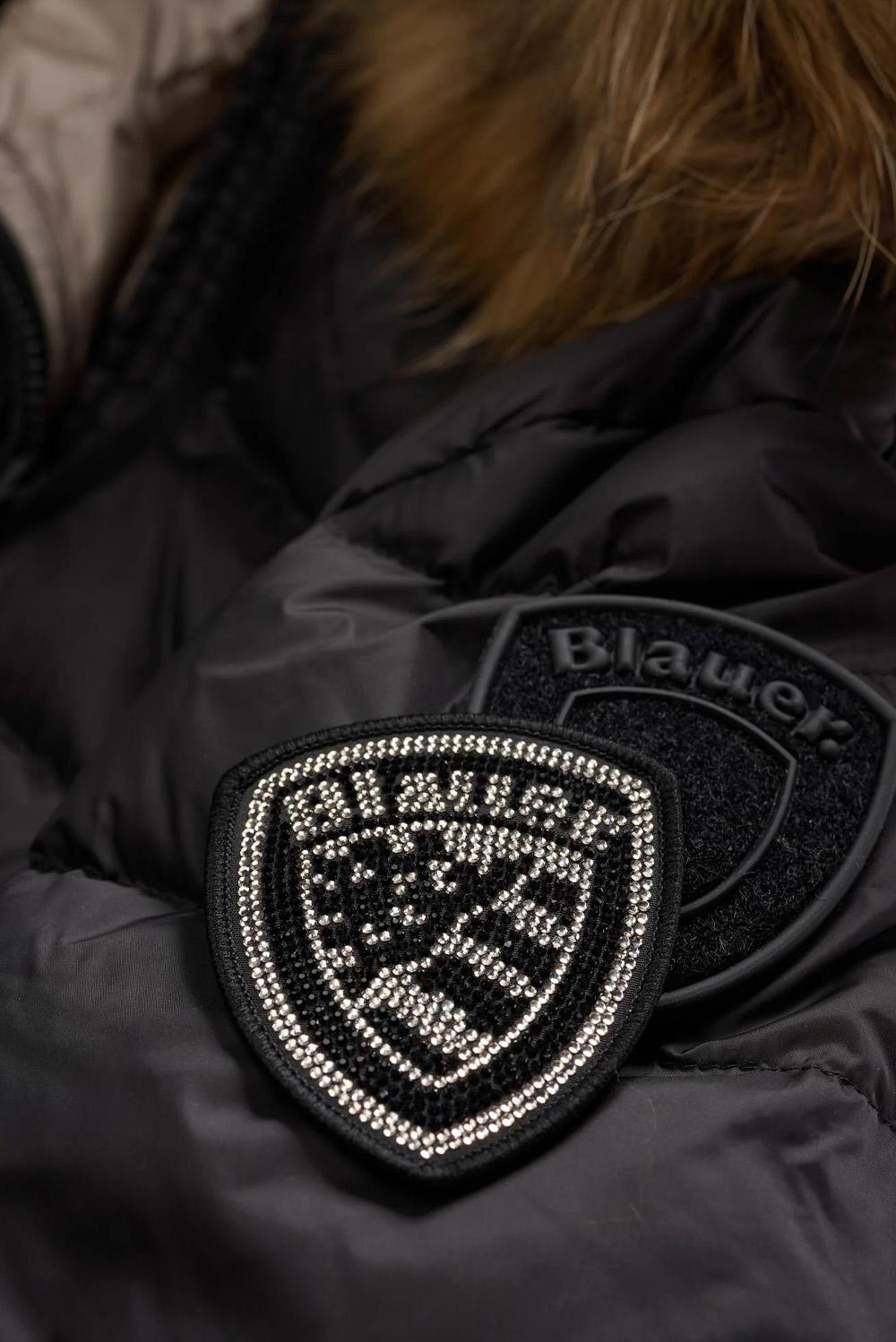  Blauer Piumino Kristin Nero Woman - 4