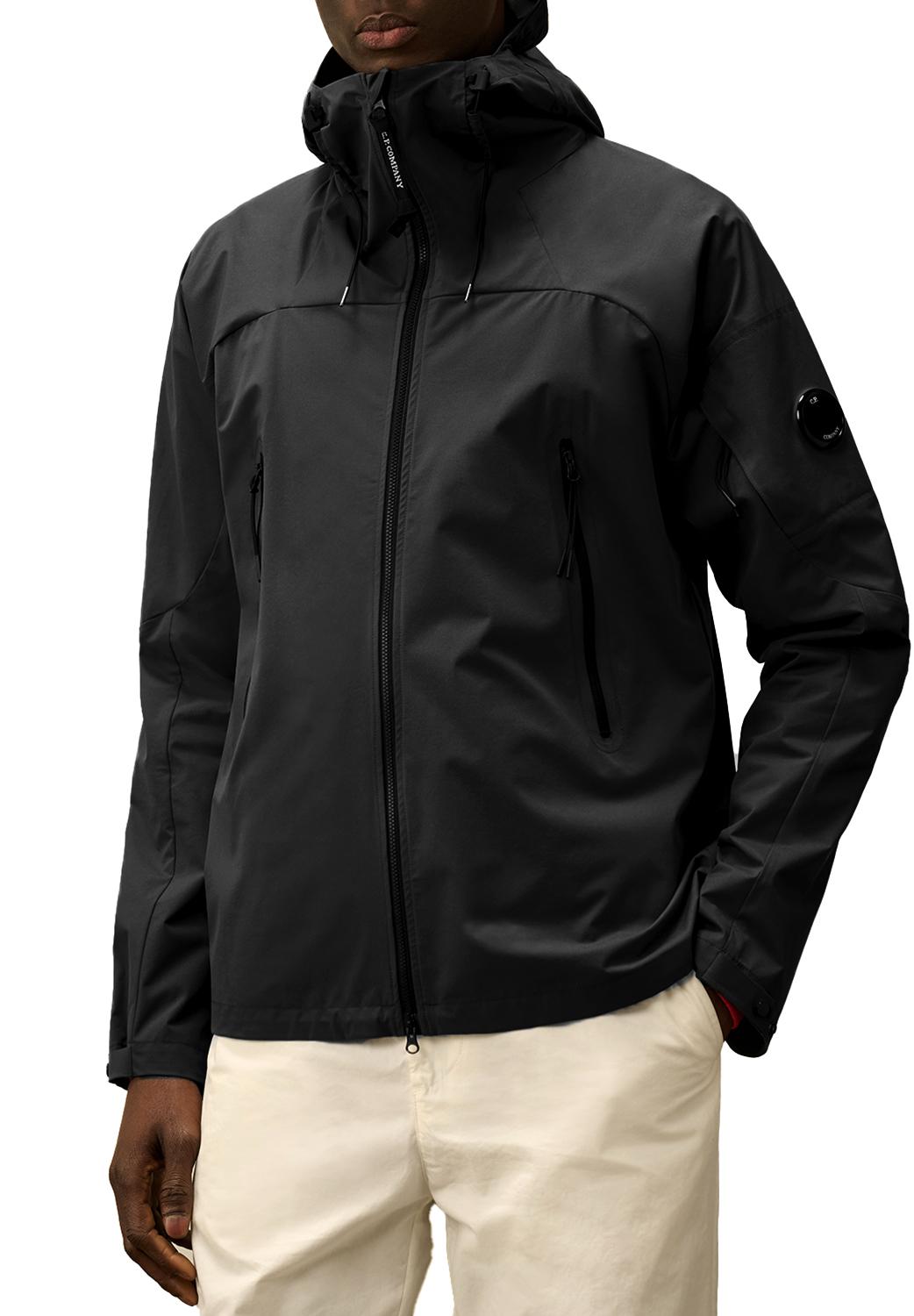  Cp Company Cp Comapny Pro-tek Hooded Jacket Black Uomo - 2