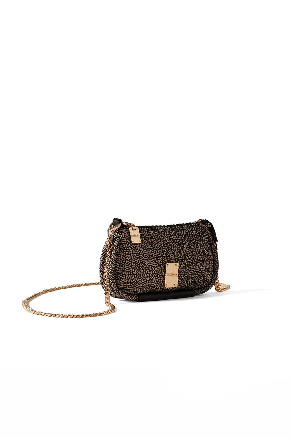  Borbonese Cahier Tracolla Mini Op Natural Woman - 2