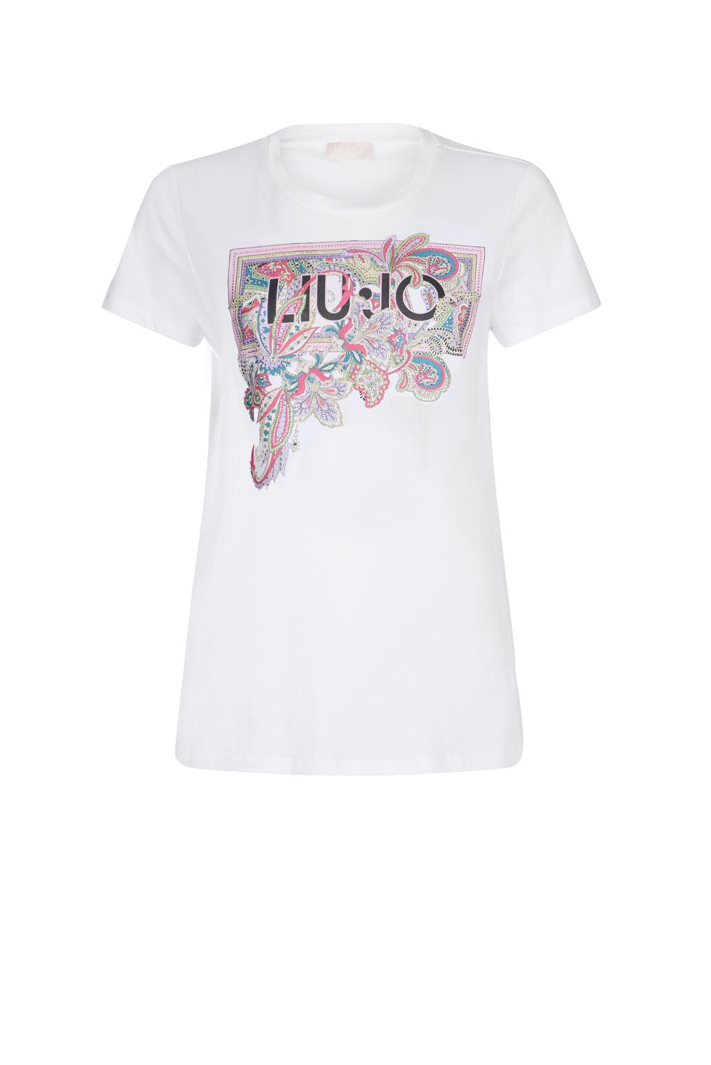  Liu Jo T-shirt Con Stampa Bianco Woman - 1
