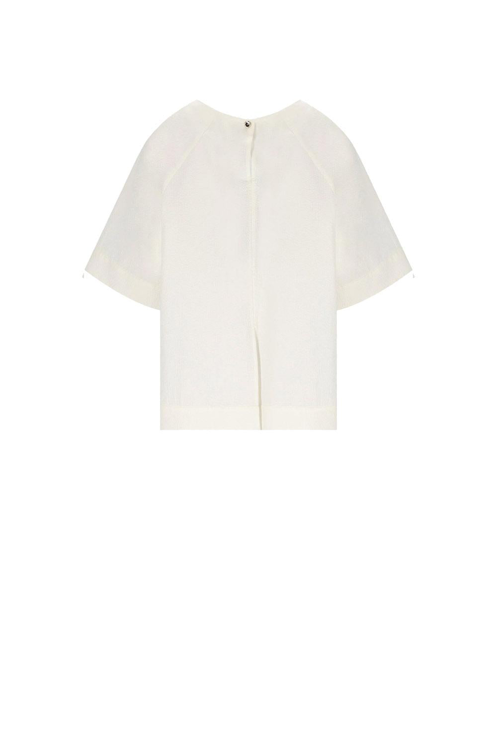  Max Mara Blusa Mmlridente Bianco Woman - 2