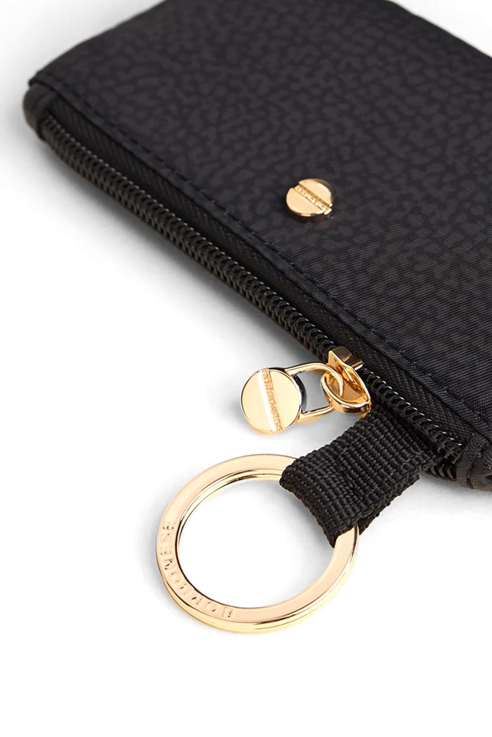  Borbonese Op Key Ring Nero Woman - 2