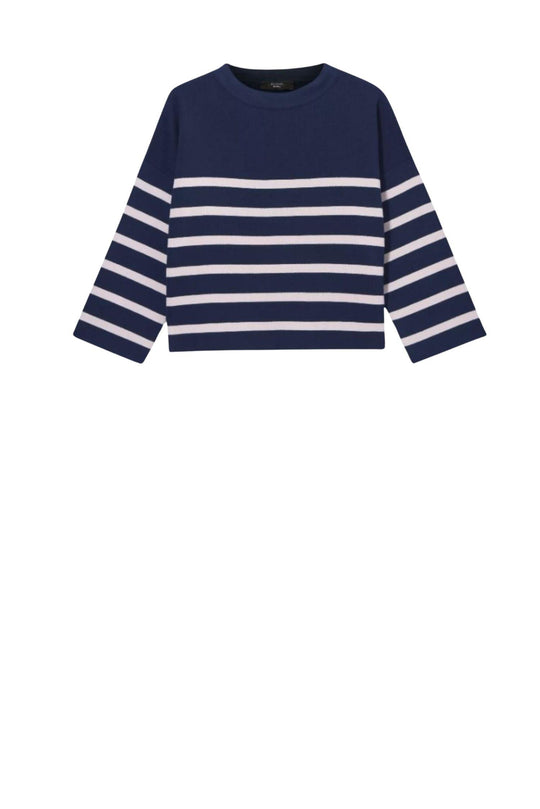 Maglia in cotone a righe Pinide