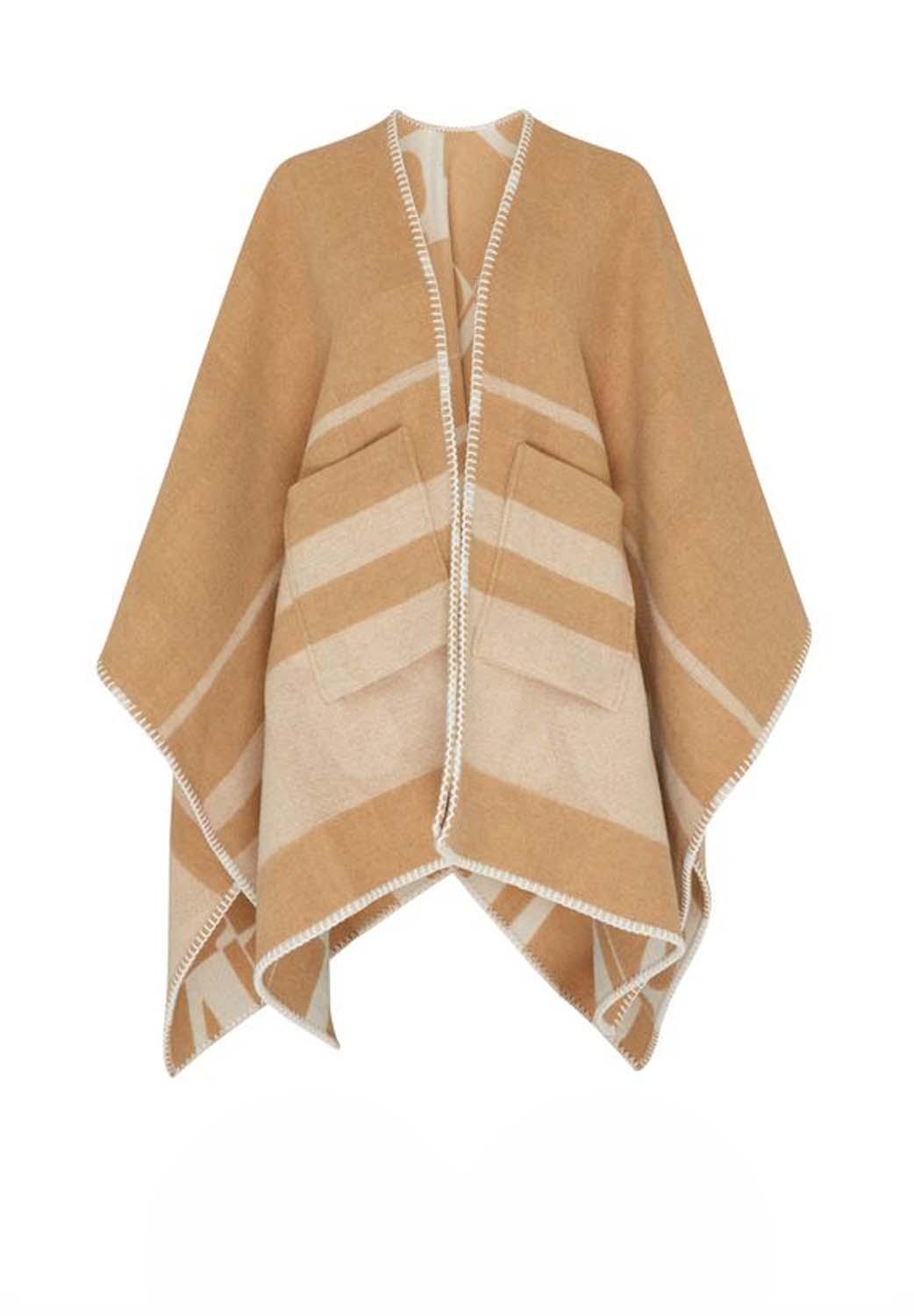  Max Mara Poncho Deremi Tobacco Woman - 4
