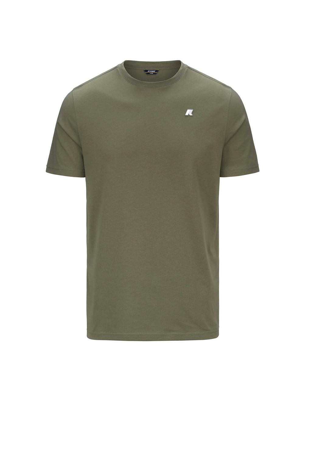  K-way T-shirt Odom Green Lichen Uomo - 1