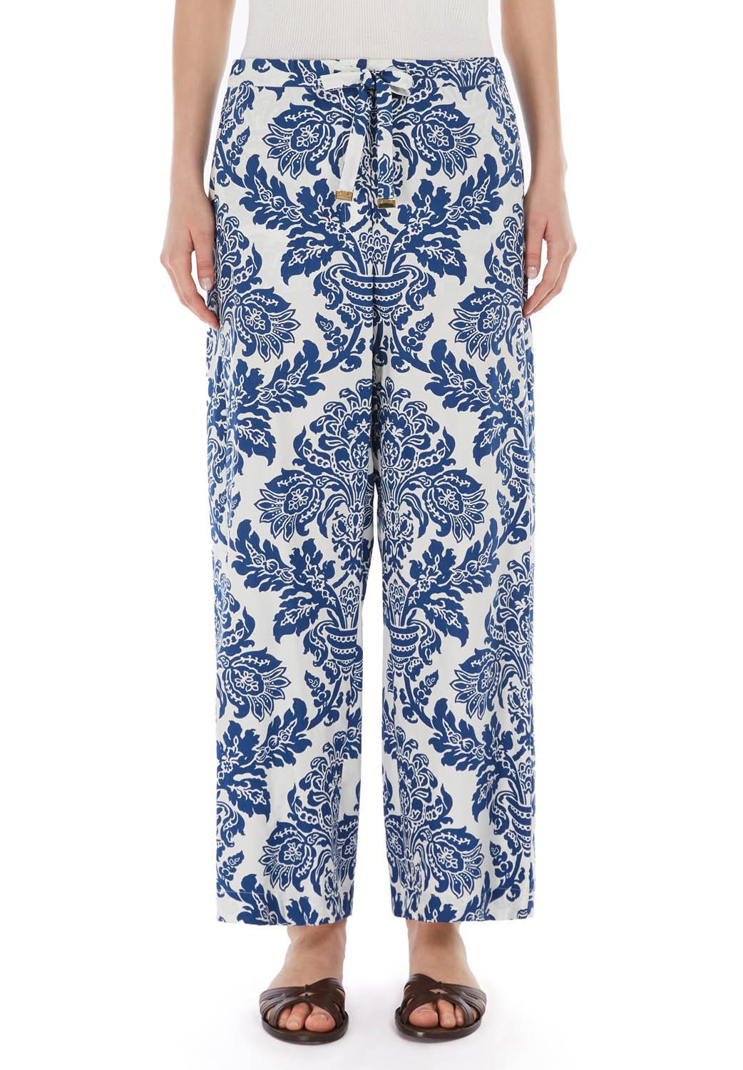  Max Mara Pantaloni Merano Blu Woman - 2