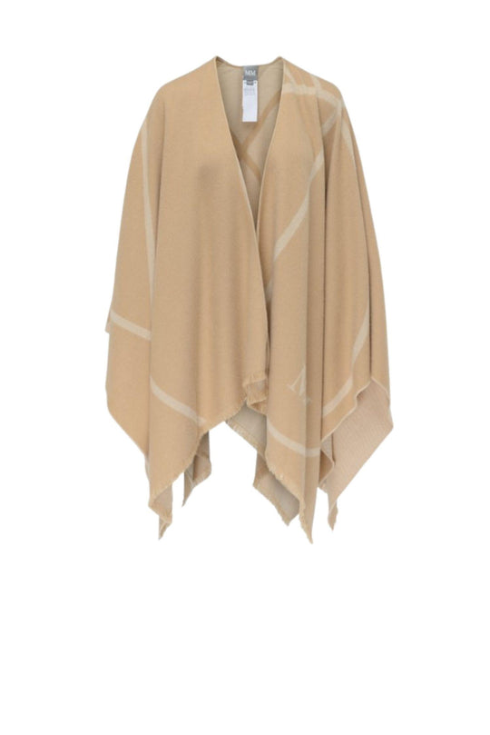 Mantella Max Mara MM Giudea in lana beige