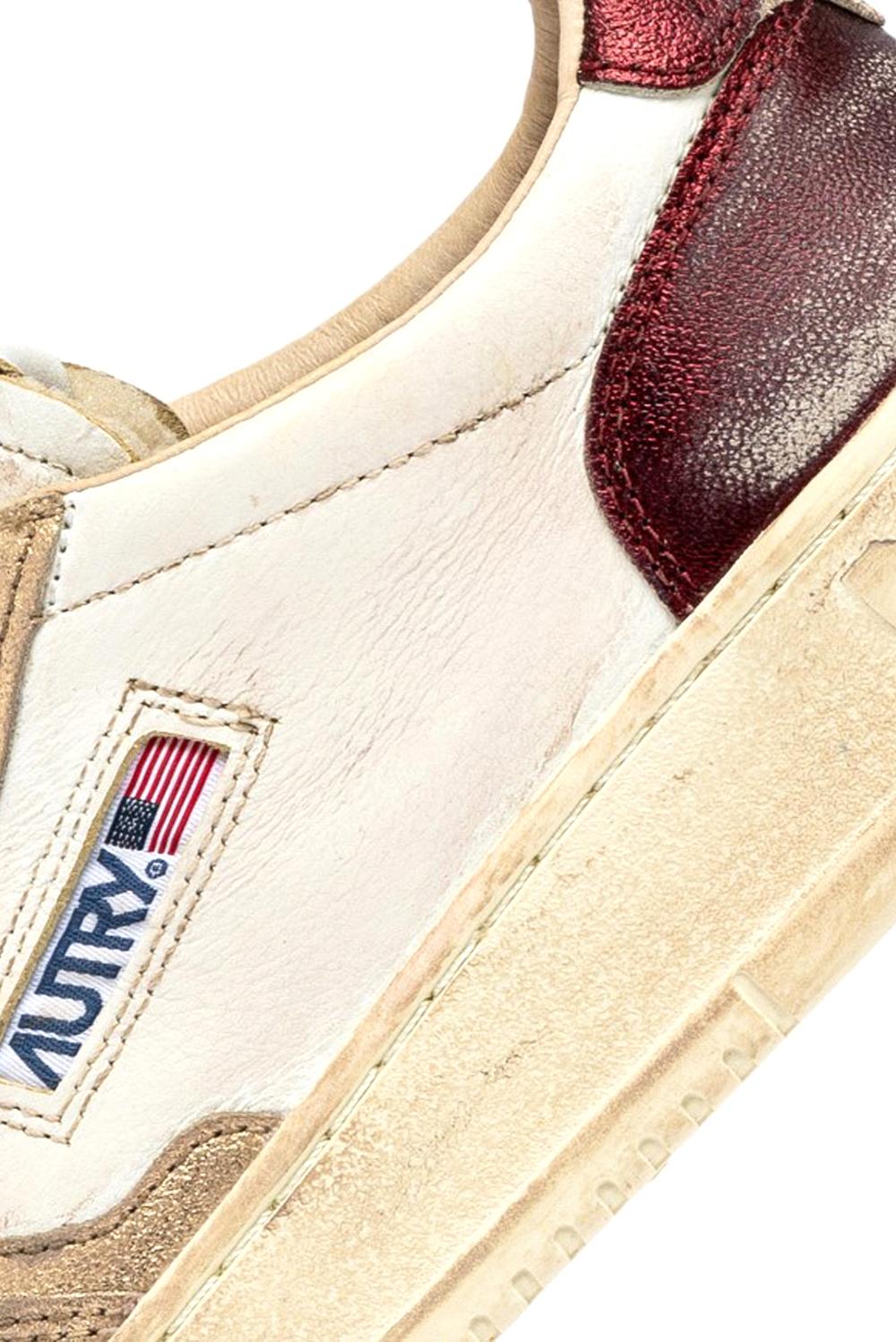  Autry Sneakers Medalist Low Vintage Platinum Violet Woman - 5