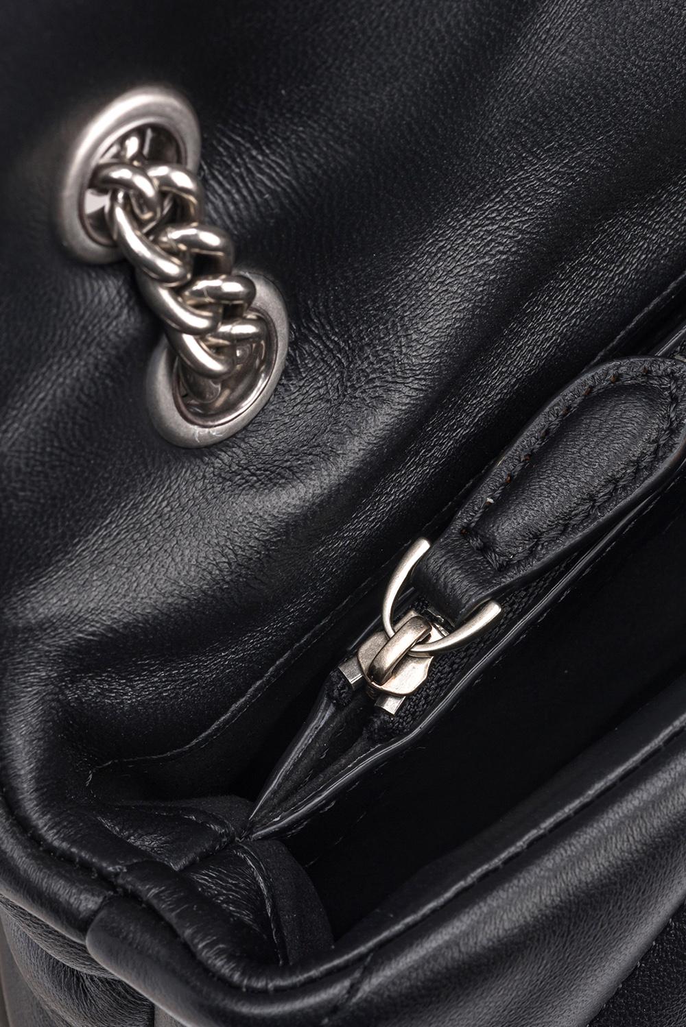  Pinko Love Bag Puff Mini Nero Argento Woman - 5