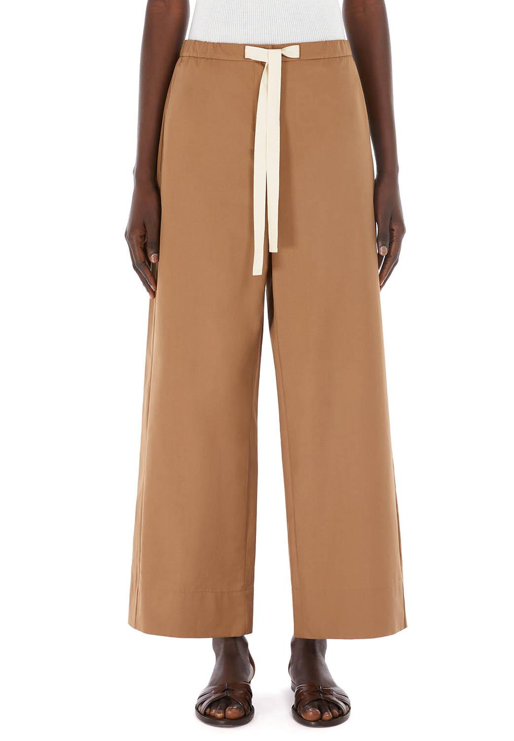  Max Mara Pantaloni Argento Camel Woman - 2